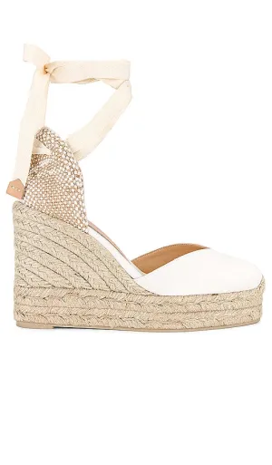 Castaner Chiara Wedge in Beige