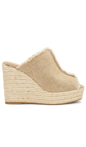 Castaner Fatima Wedge in Tan