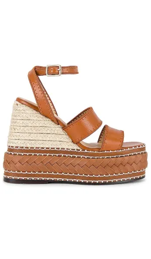 Castaner Faure Wedge in Brown