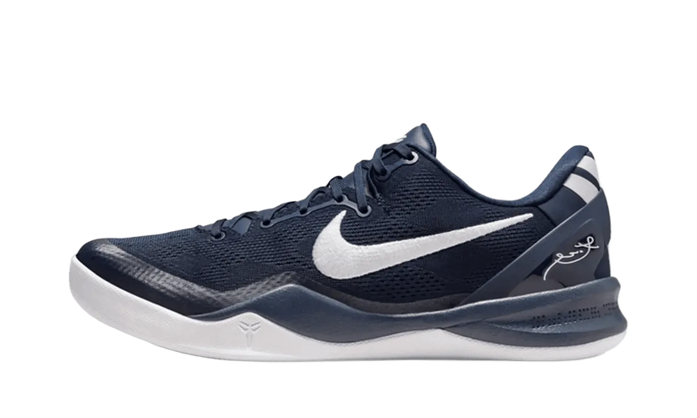 Kobe 8 Protro College Navy Durable Lacing