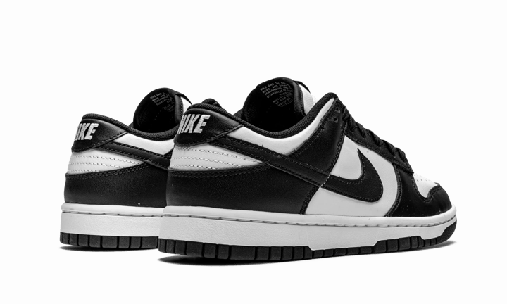 Nike Dunk Low Black White Ventilation Port System Microperforated Ventilation