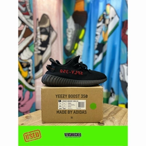 Chunky Sole City Casual Yeezy 350 Bred  UK7