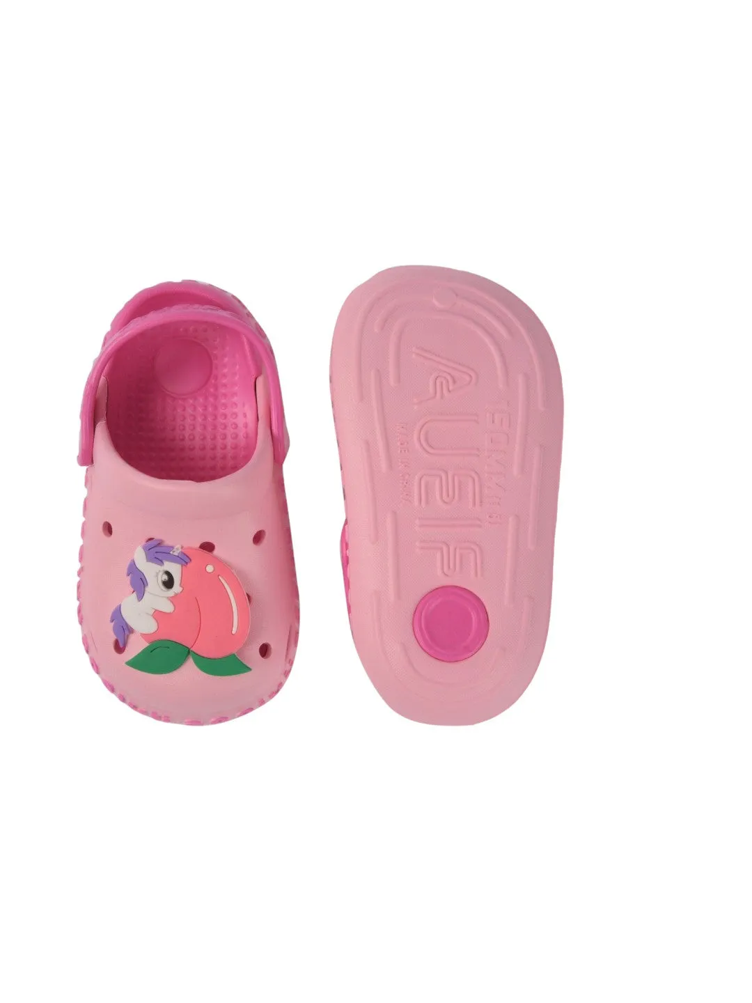 Charming Pink Unicorn Clogs for Kids