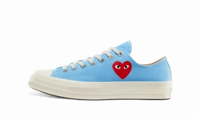 Pure Movement Wear   Resistant Chuck Taylor All-Star 70s Ox Comme des Garons PLAY Bright Blue