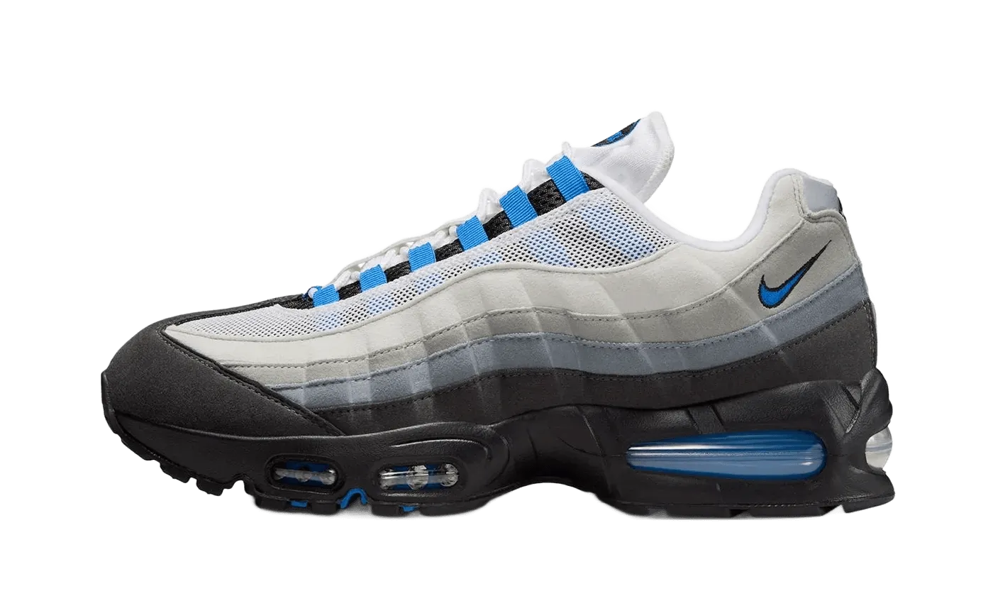 Orthotic friendly Nike Air Max 95 OG Big Bubble Blue Spark