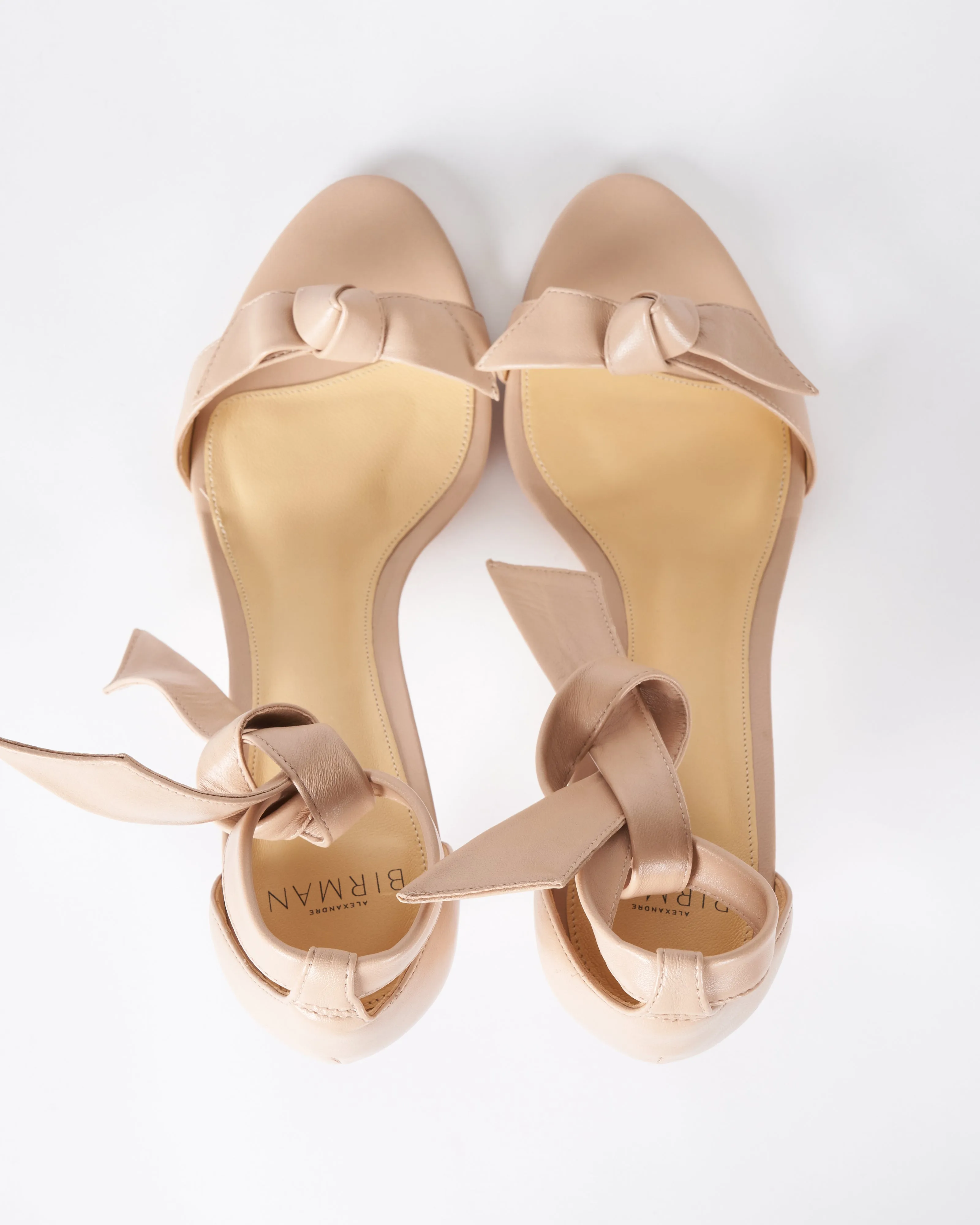 clarita 75 leather heel - 0038 nude - leather