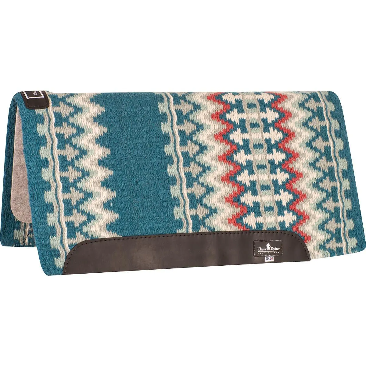 Classic Equine Wool Top Saddle Pad