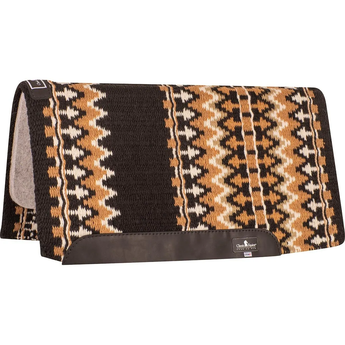 Classic Equine Wool Top Saddle Pad