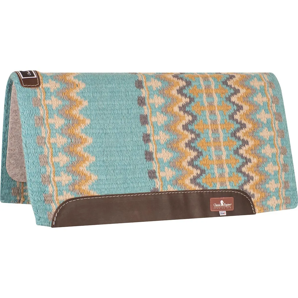 Classic Equine Wool Top Saddle Pad
