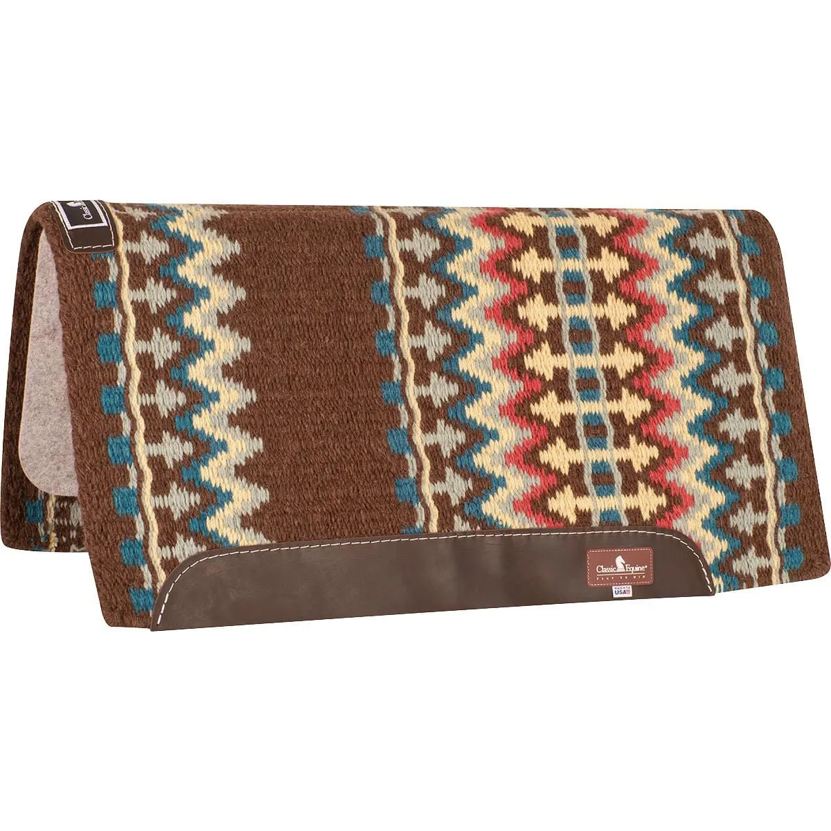Classic Equine Wool Top Saddle Pad