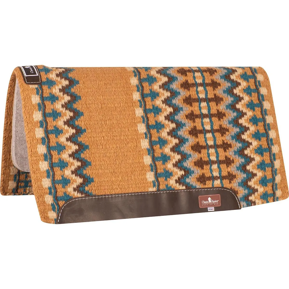 Classic Equine Wool Top Saddle Pad