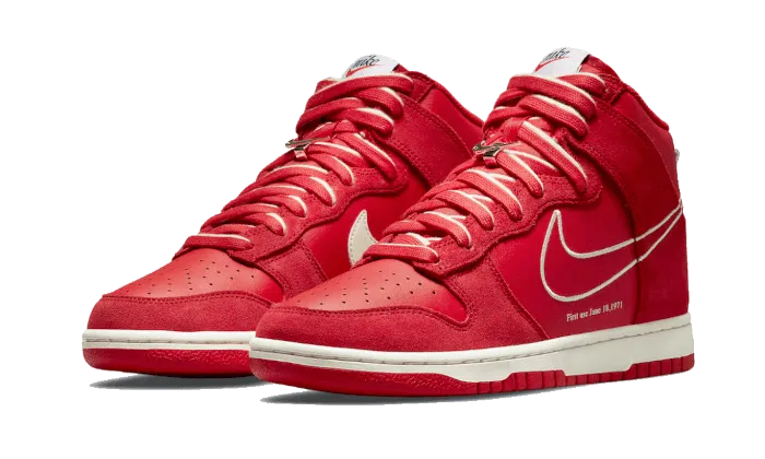 Nike Dunk High First Use University Red Sweat Wicking Anti Fatigue System