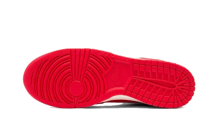 Nike Dunk High First Use University Red subtle style Toe Cap