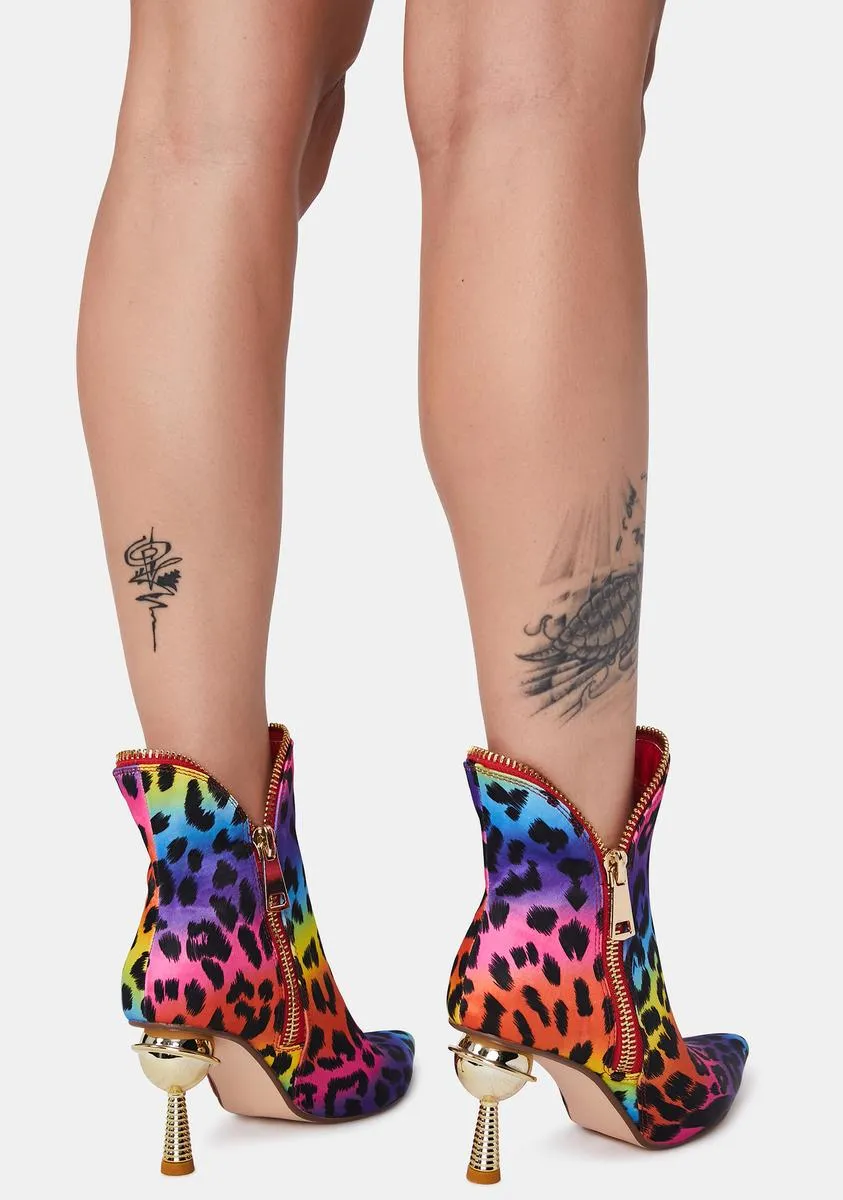 Claudy Heeled Booties