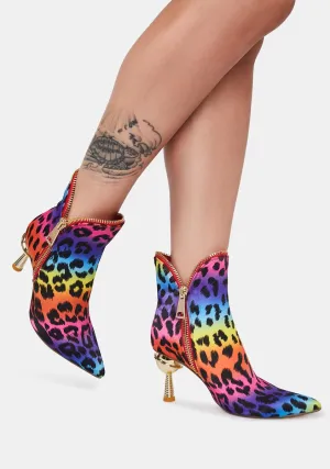 Claudy Heeled Booties