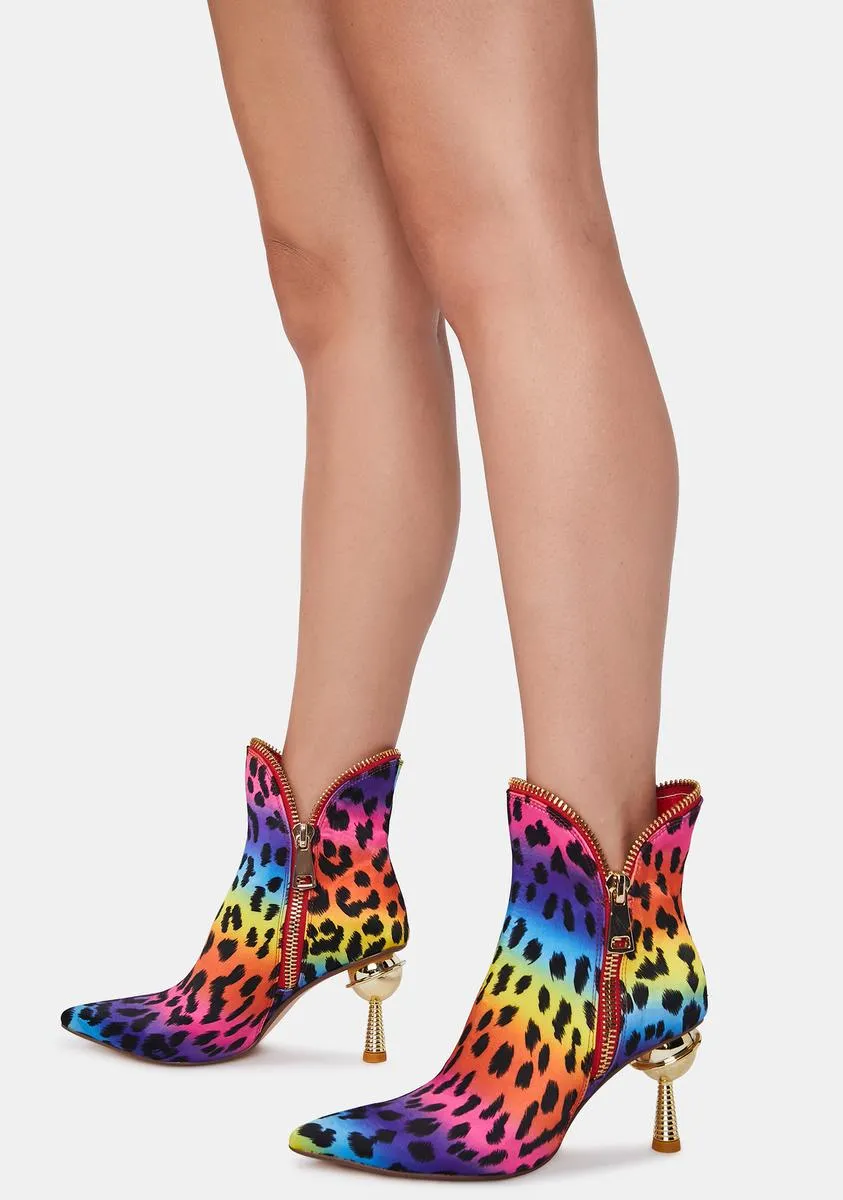 Claudy Heeled Booties
