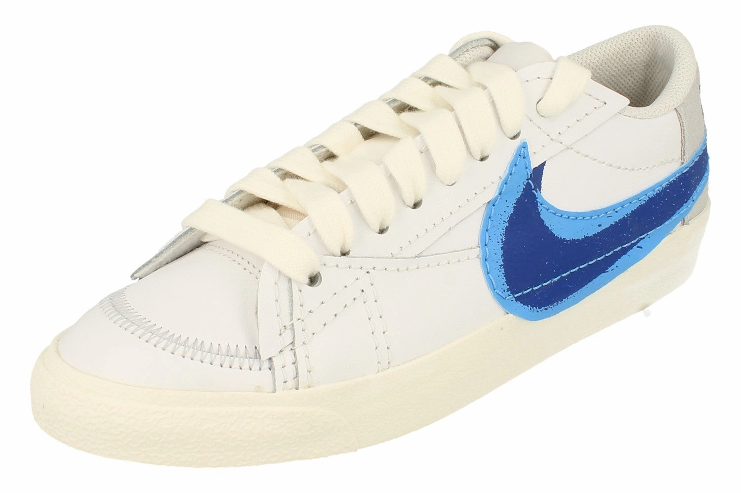 Stretch Laces Nike Blazer Low 77 Jumbo Mens Trainers Fn3413 100