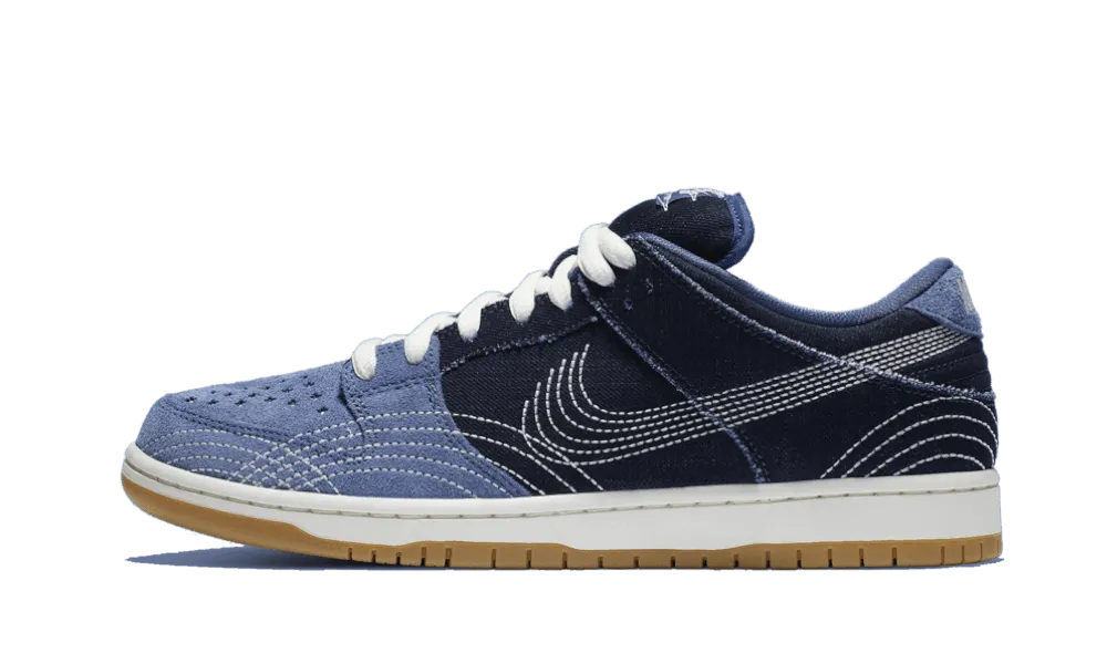 Enhanced comfort PaddedCollar SB Dunk Low Sashiko