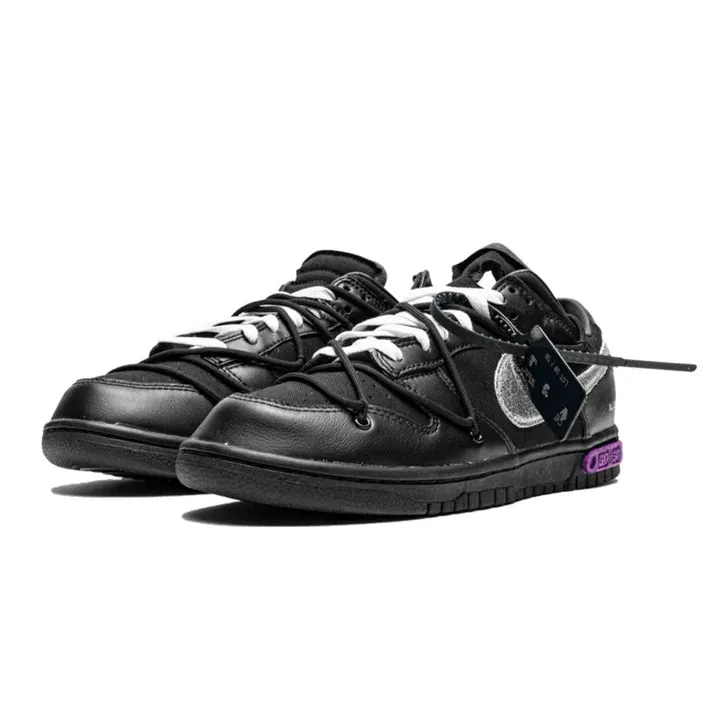 Nike DUNK LOW OFF-WHITE LOT 50 Energy Return Midsoles Tread Pattern