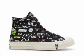 Dusk Step Breath Space Converse Kith x Chuck 70 High '10th Anniversary - Black'