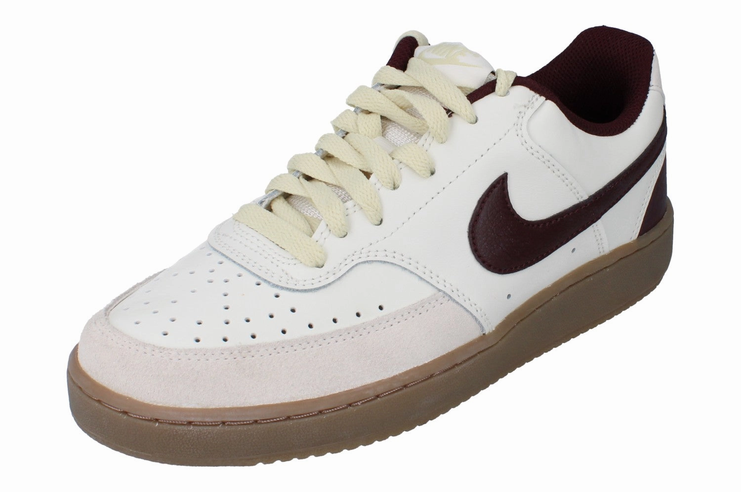 Nike Court Vision Lo Mens Trainers Hv2530  101 ReinforcedHeel Heat dissipation