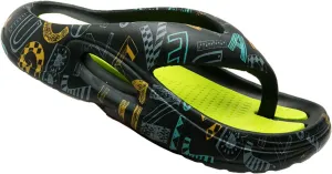 Comfortable Summer Flip Flops with Thick Soles Durable Shock-Absorbing and Non-Slip Outsole Slip On Beach Shoes