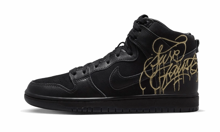 Nike SB Dunk High FAUST Black Gold Lightness