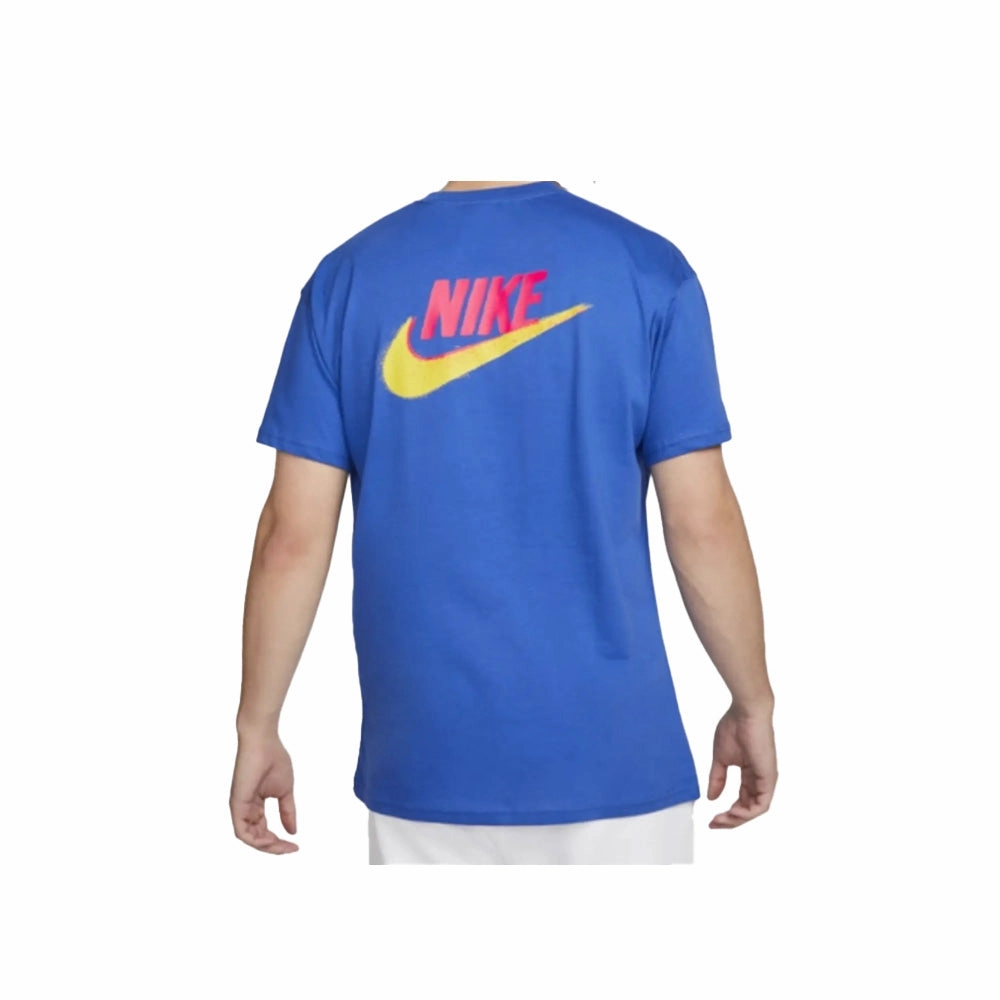 Nike Standard Issue Mens T-Shirt Blue Comfortable Sole Sport Fashion