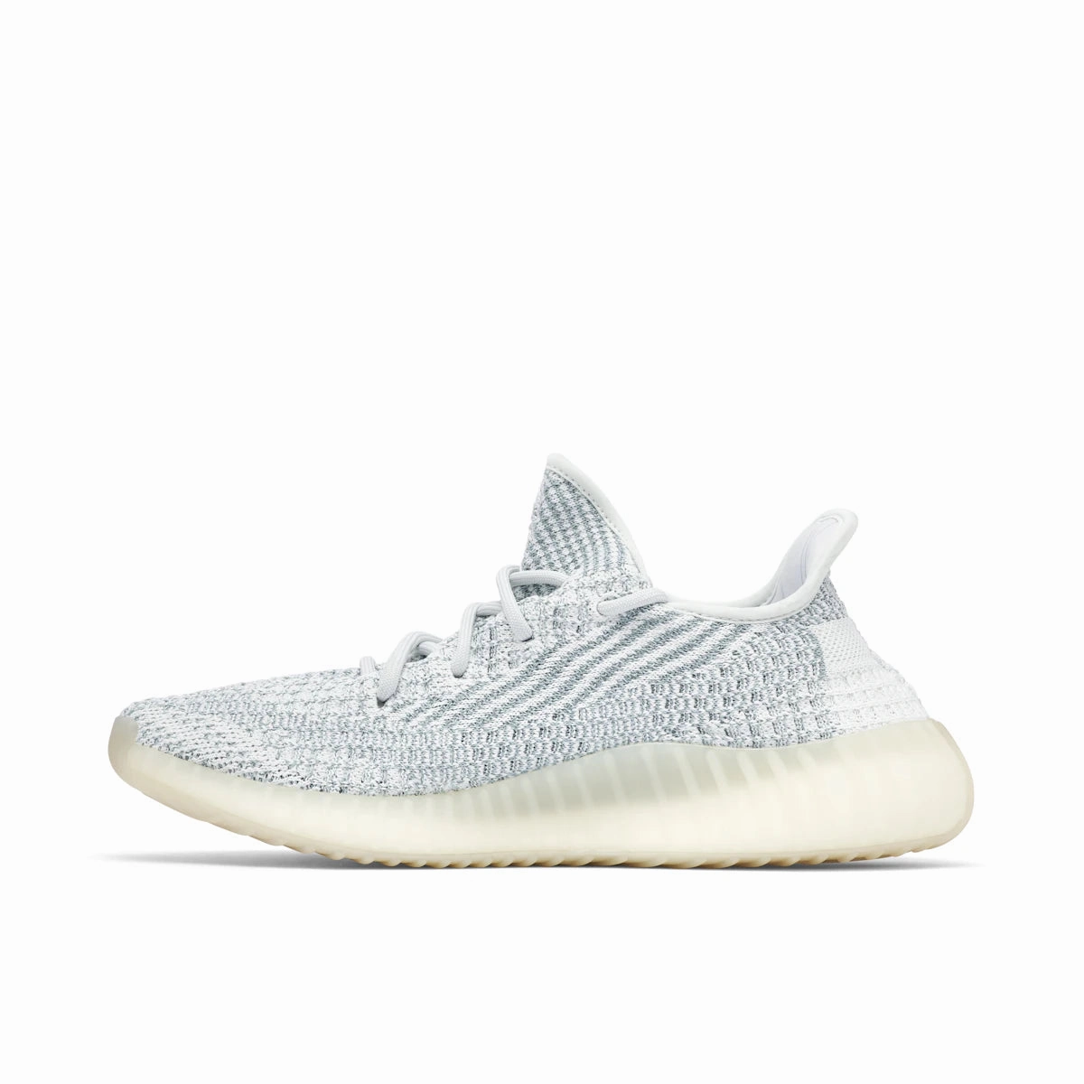 Slip-Resistant Shoes Lean Look Adidas Yeezy Boost 350 V2 Cloud White (Reflective)