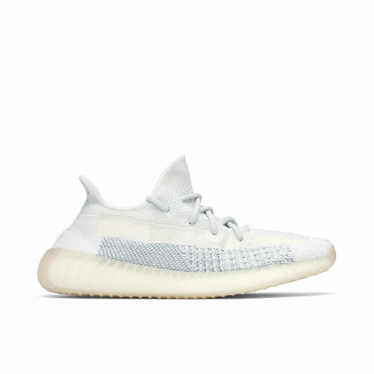 comfort features Adidas Yeezy Boost 350 V2 Cloud White (Reflective)