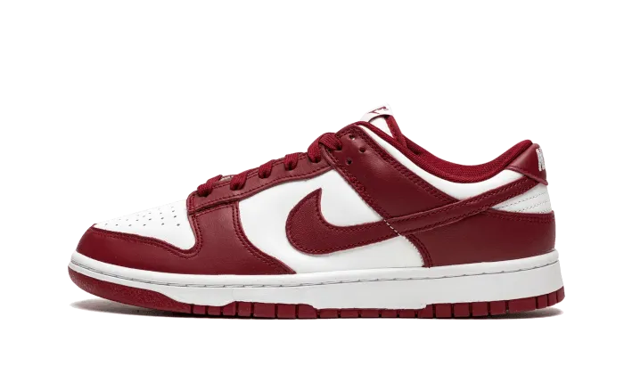 Vented Heel Panel Dynamic Lateral Support Nike Dunk Low Team Red