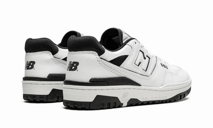 New Balance 550 White Black Minimalist