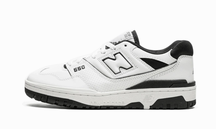 Anti Torsion Plate Walk Free New Balance 550 White Black