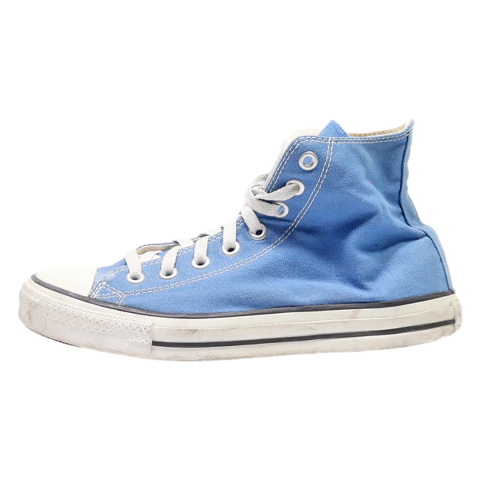 CONVERSE High Top Trainers Blue Canvas Mens UK 5.5