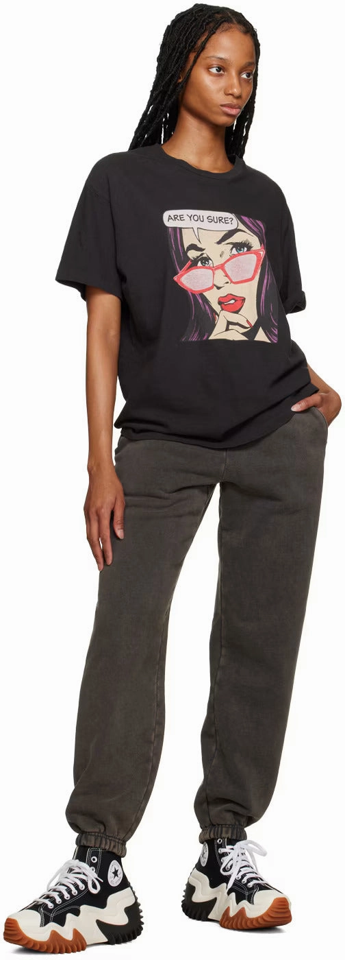 Converse Black Run Star Motion Sneakers Casual Performance Minimalist Look