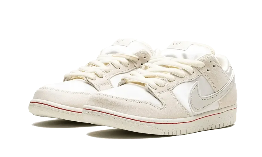 treadmill running shoe space Mid - foot striker SB Dunk Low City Of Love Light Bone