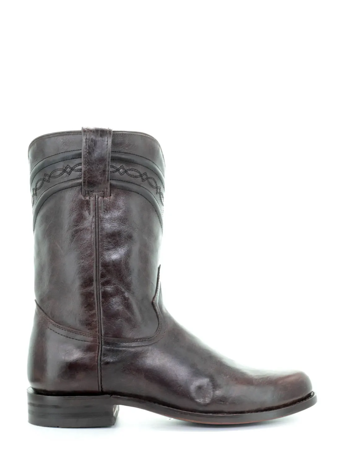 Corral Mens Chocolate Cowhide Leather Cowboy Boots