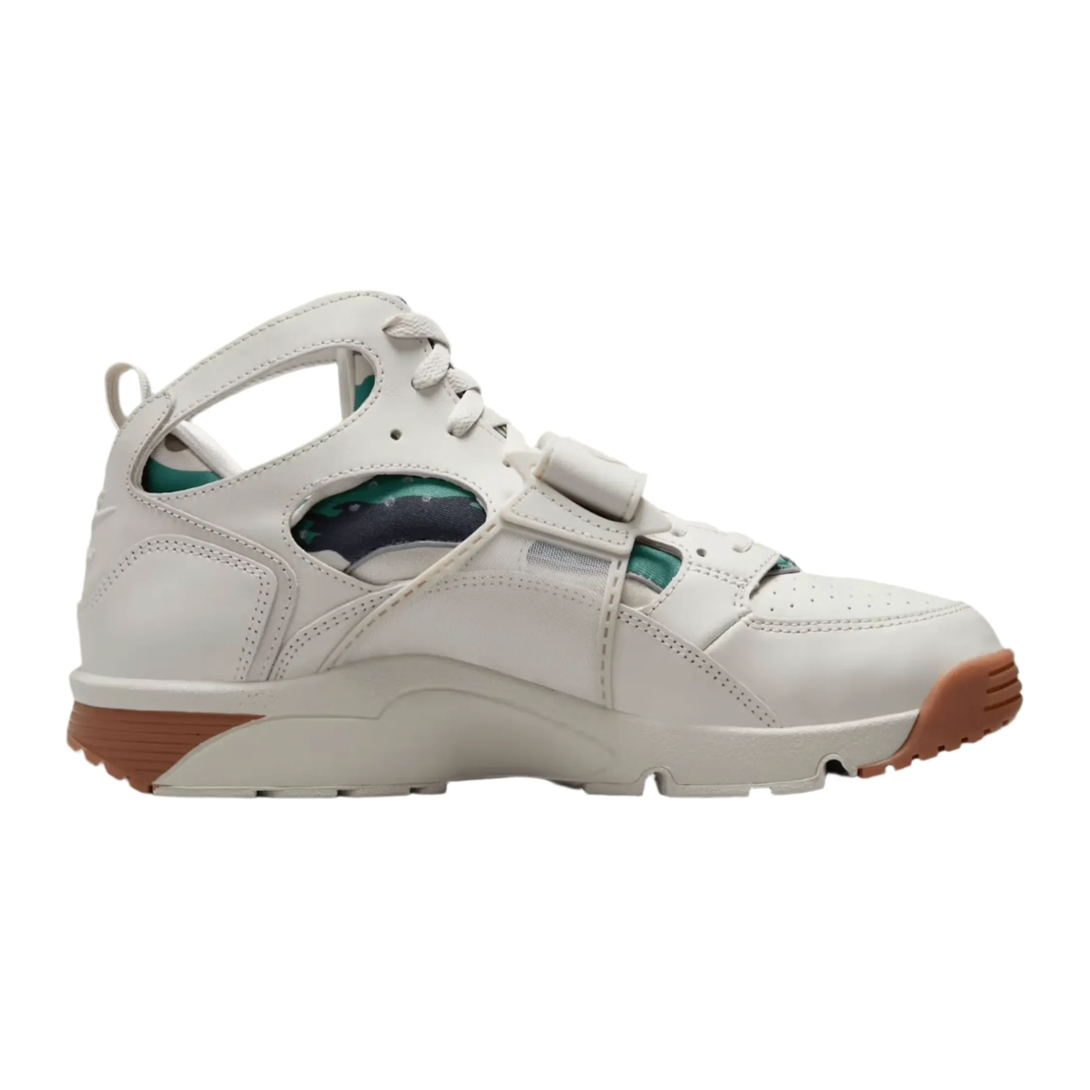 flexible outsole running shoes Corteiz x Nike Air Trainer Huarache Light Bone