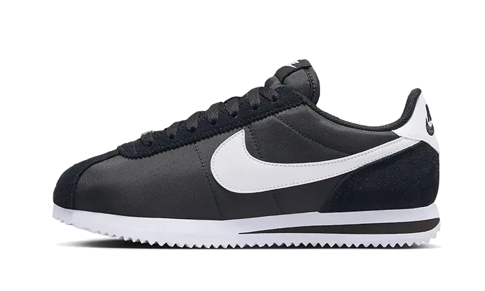 Strappy Compression Resistant EVA Nike Cortez Nylon Black White
