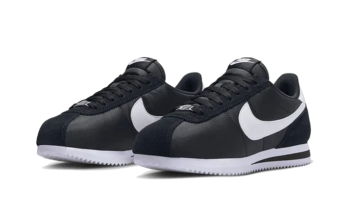 Intense Workout Performance Nike Cortez Nylon Black White