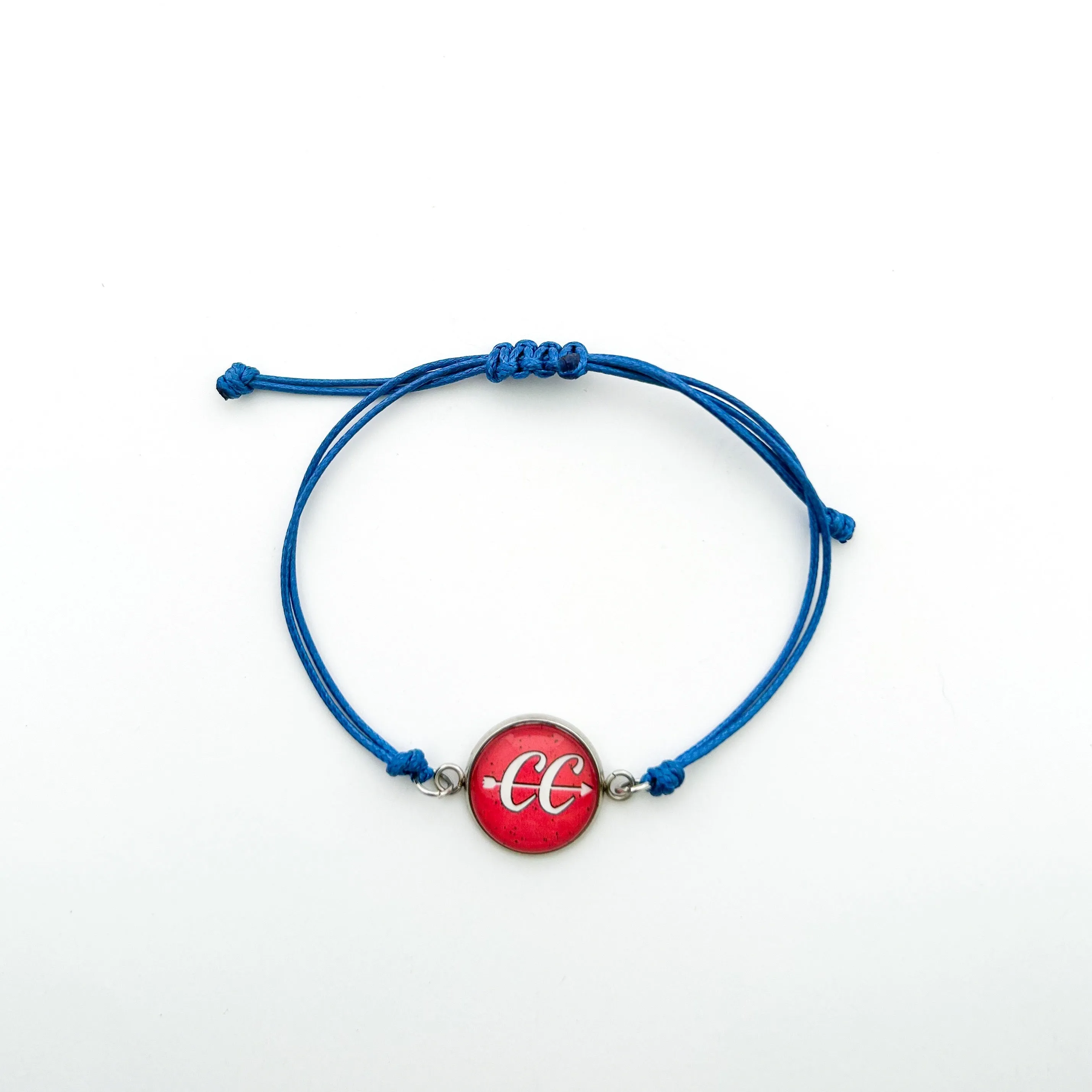 Cross Country Adjustable Cord Friendship Bracelet