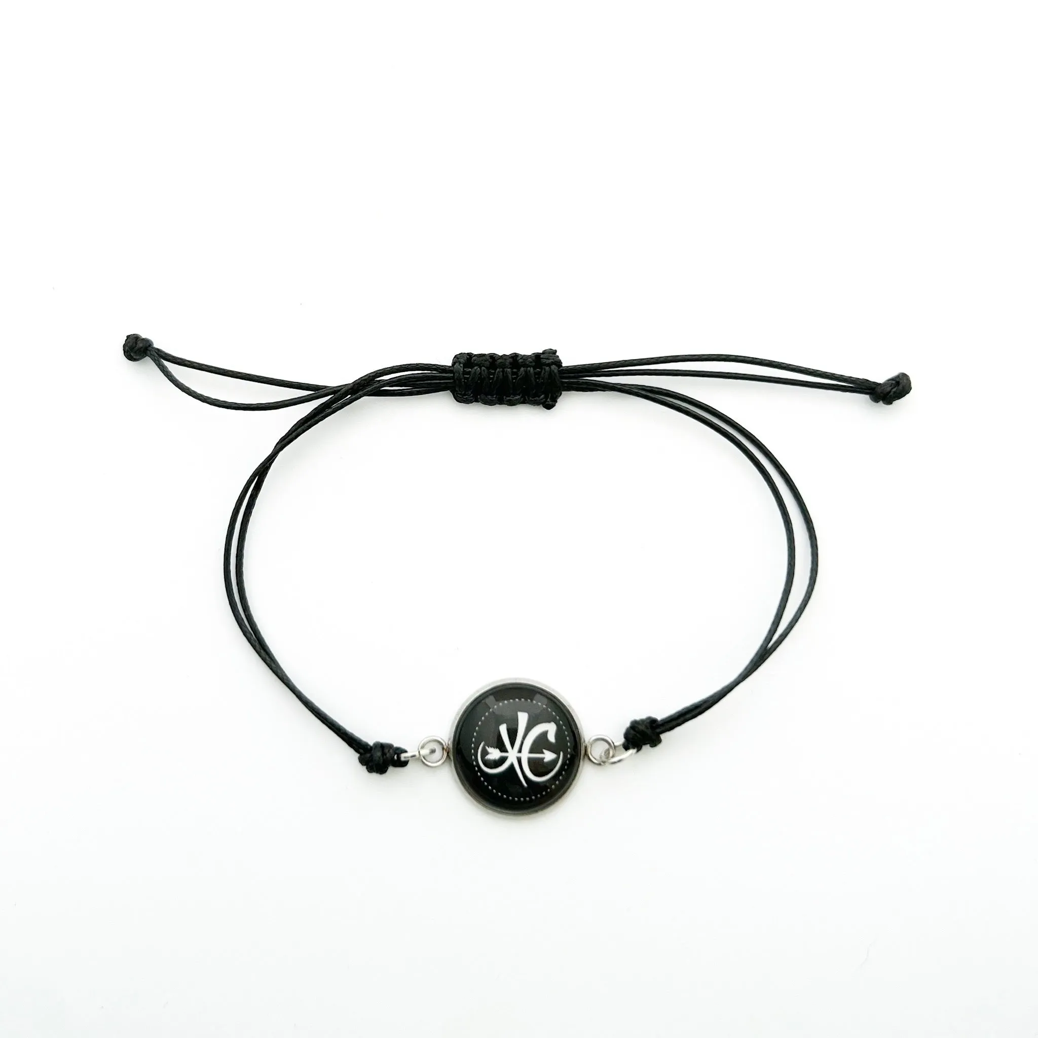 Cross Country Adjustable Cord Friendship Bracelet