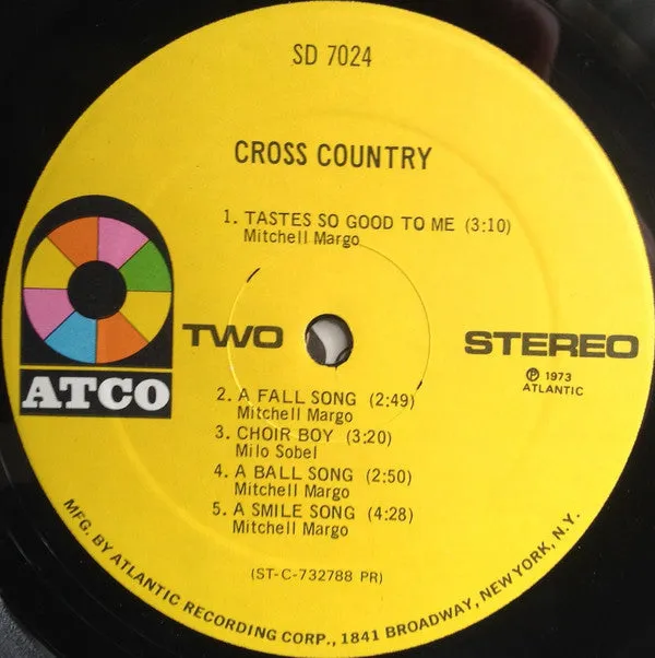 Cross Country - Cross Country (LP, Album, Gat) (VG )