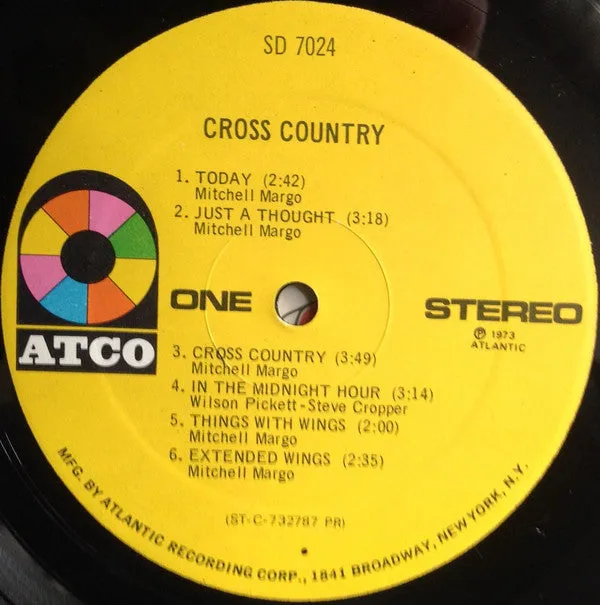 Cross Country - Cross Country (LP, Album, Gat) (VG )