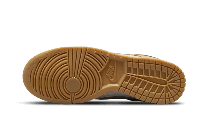 Dunk Low Khaki Suede Gum running for a positive mindset running with a safety light