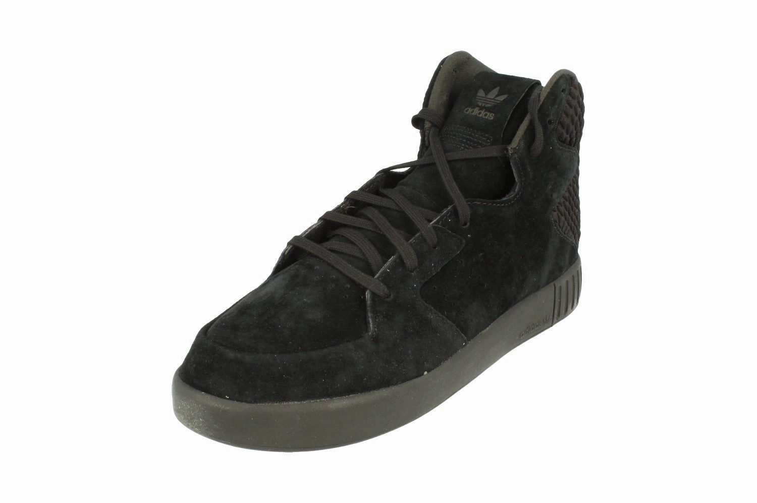 Adidas Originals Tubular Invader 2.0 Mens Hi Top S80400 logo - branded running gear non - stretchy running option