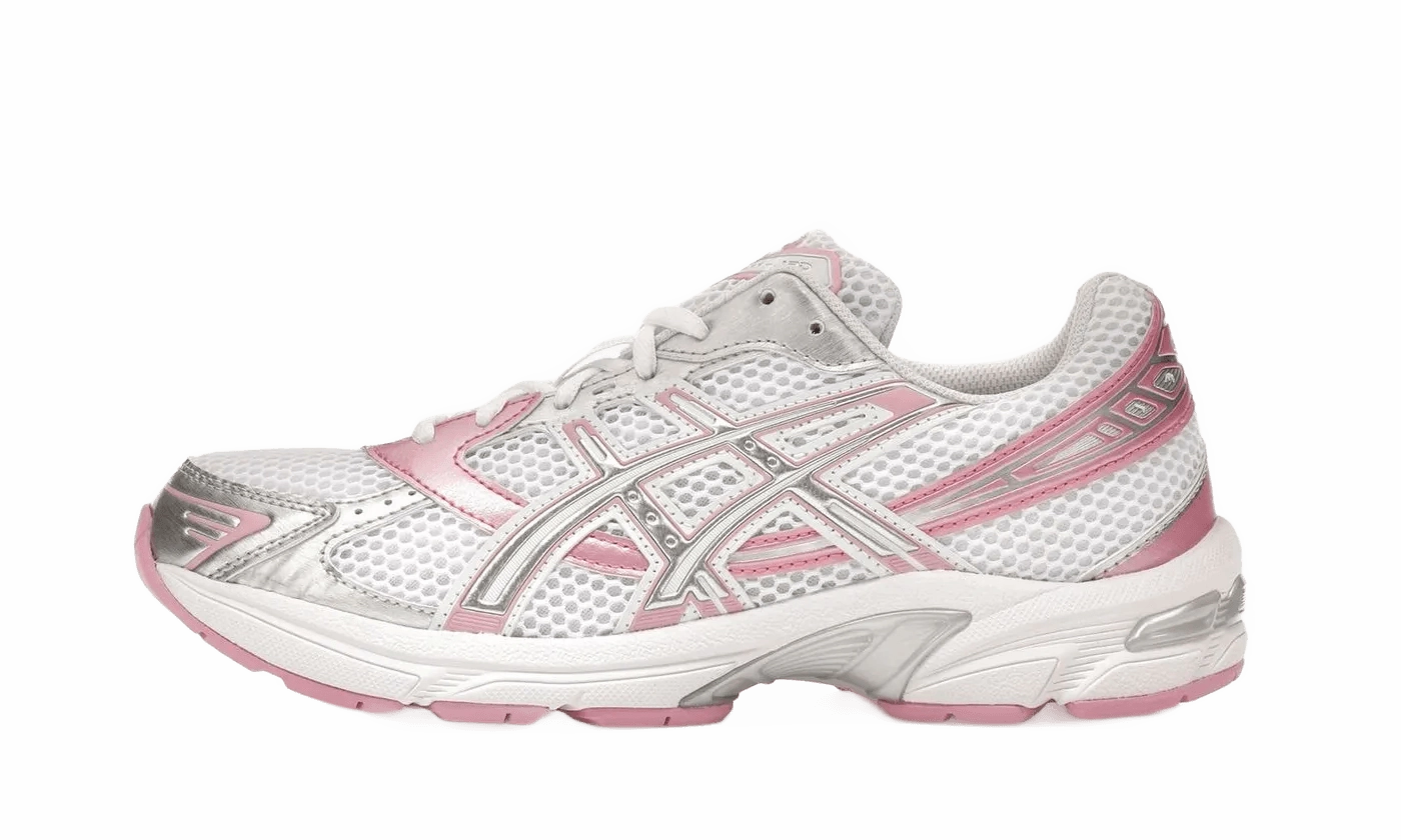 Gel-1130 White Pure Silver Pink sand - running shoes