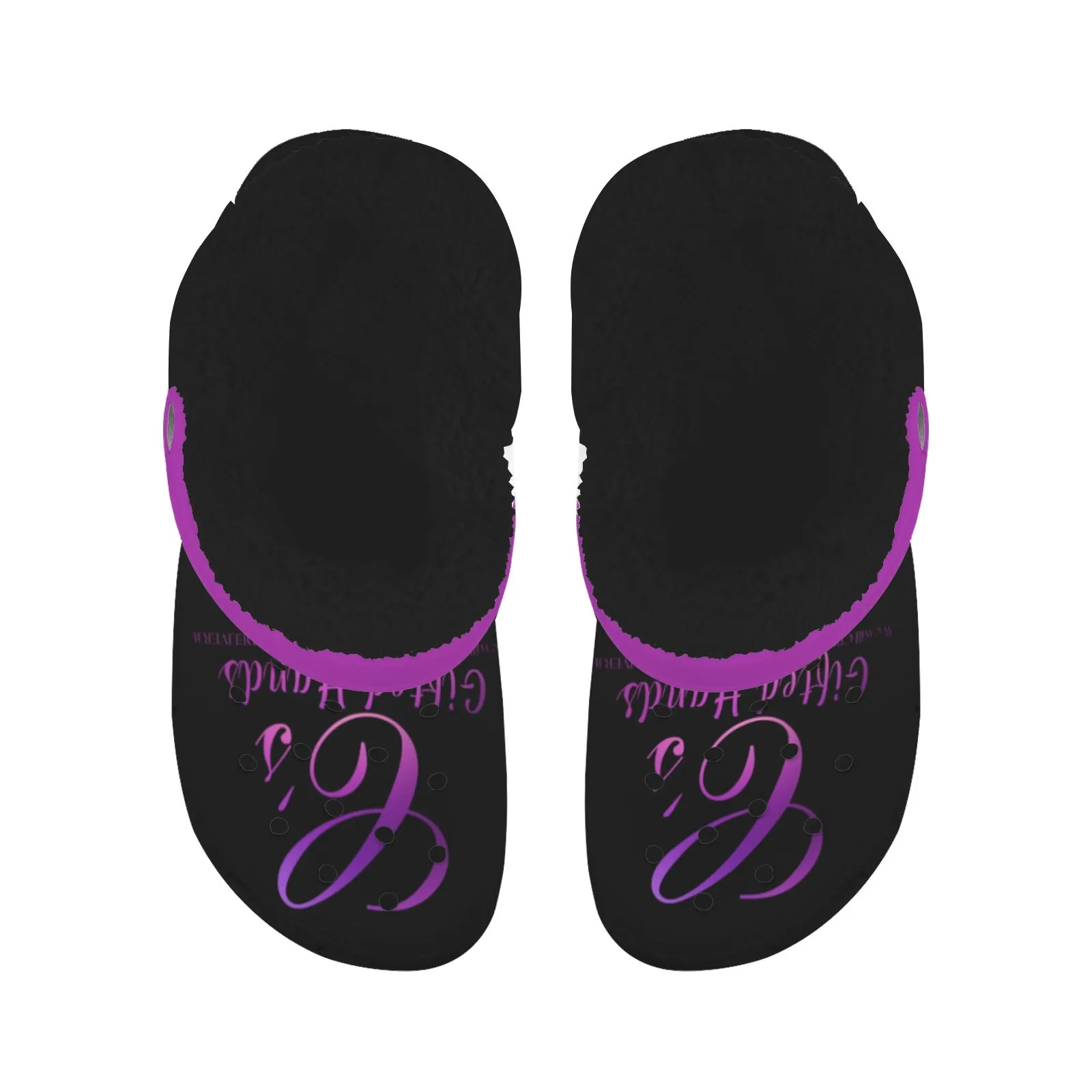 Custom Fleece Lined Foam Clogs for Adults