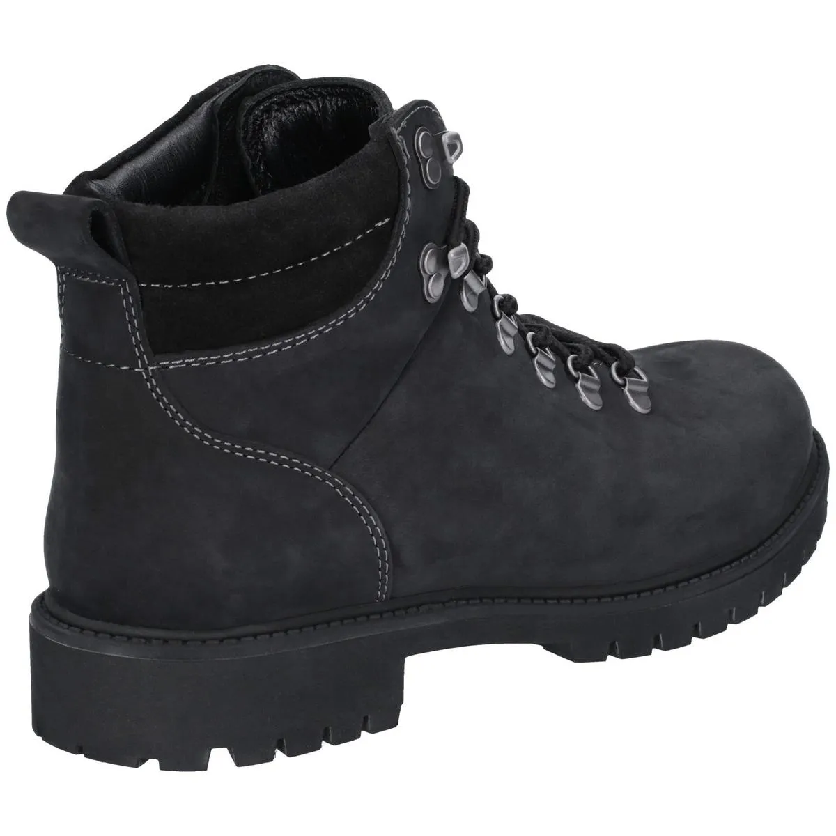 Darkwood Maple II Lace Up Boot Black
