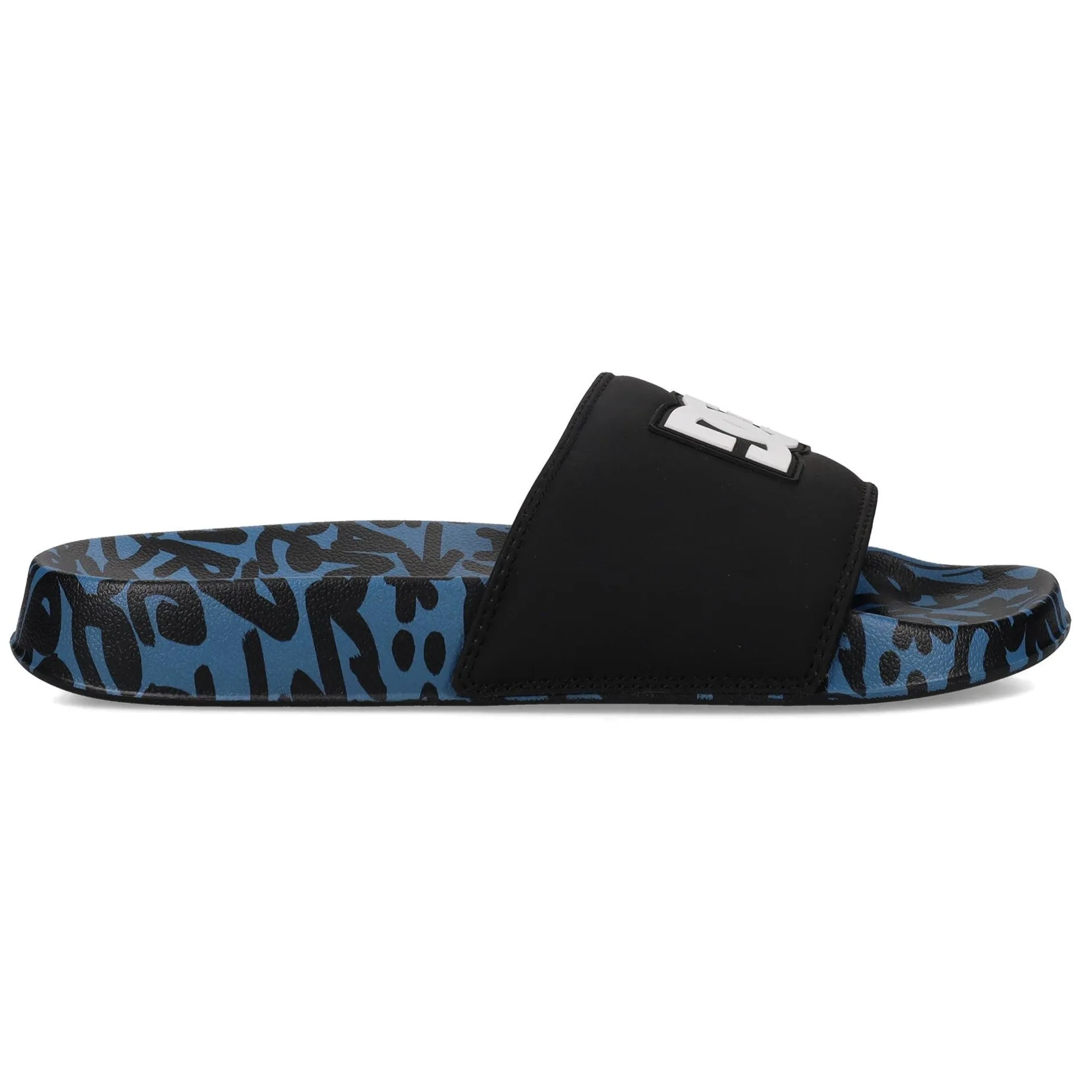 DC Shoes Mens DC SE Leather Slides